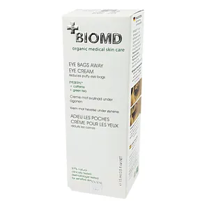 Biomd Organic Medical Skin Care Eye Bags Away Eye Cream 15ml